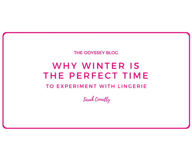 The Odyssey Blog - why winter is the perfect time to experiment with lingerie