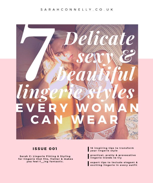 7 Lingerie styles look-book cover