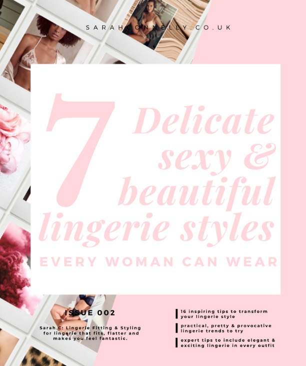 7 Lingerie styles look-book cover