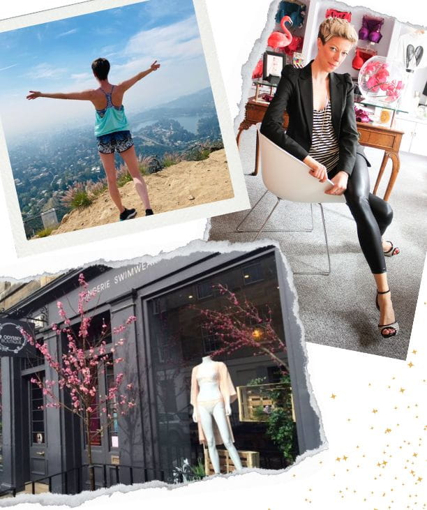 Award winning boutique owner Sarah Connelly at Odyssey Boutique - Sarah Connelly - Small Business Wing-woman and Luxury Lingerie Specialist - Edinburgh London Ibiza