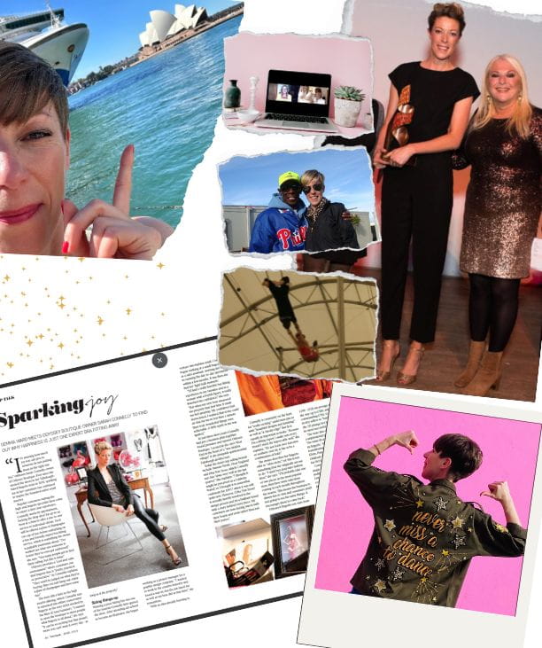 multi-award winning boutique owner Sarah Connelly - Small Business Wing-woman and Luxury Lingerie Specialist - Edinburgh London Ibiza