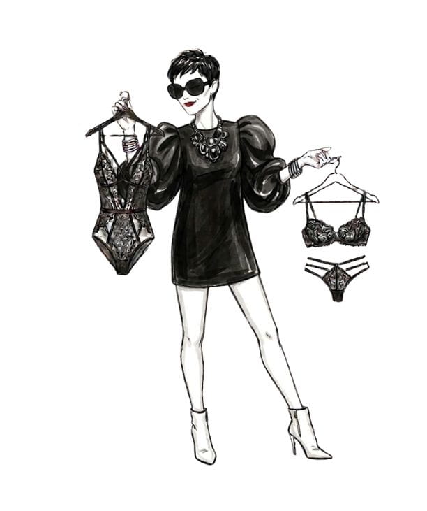 designer lingerie shopping — Sarah Connelly Edinburgh London Ibiza