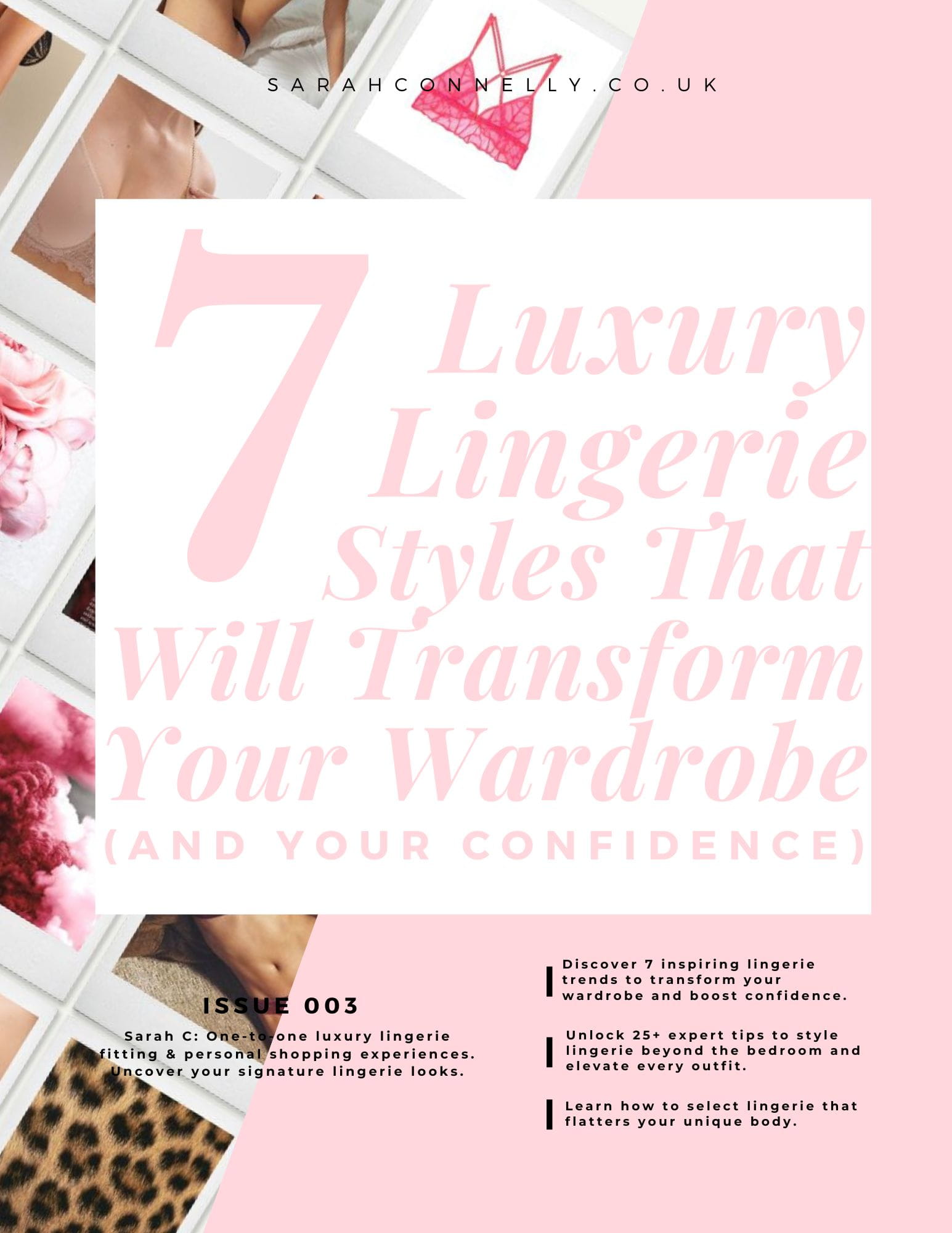 7 Lingerie Styles Free Guide - Sarah Connelly
