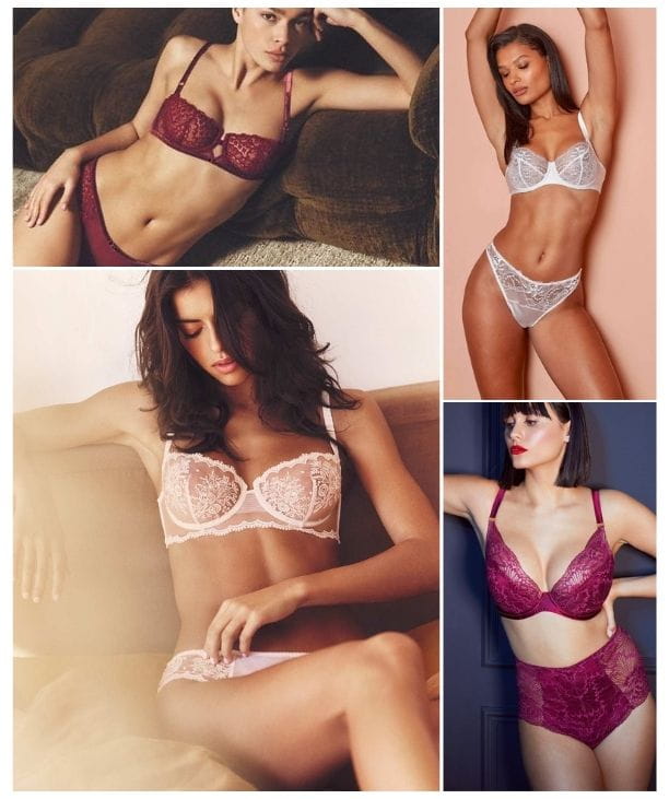 contrasting lingerie styles for different body shapes